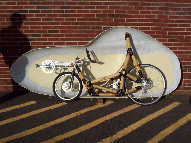 recumbent bike with shell